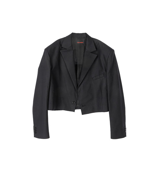 SLASHED BLAZER BLACK