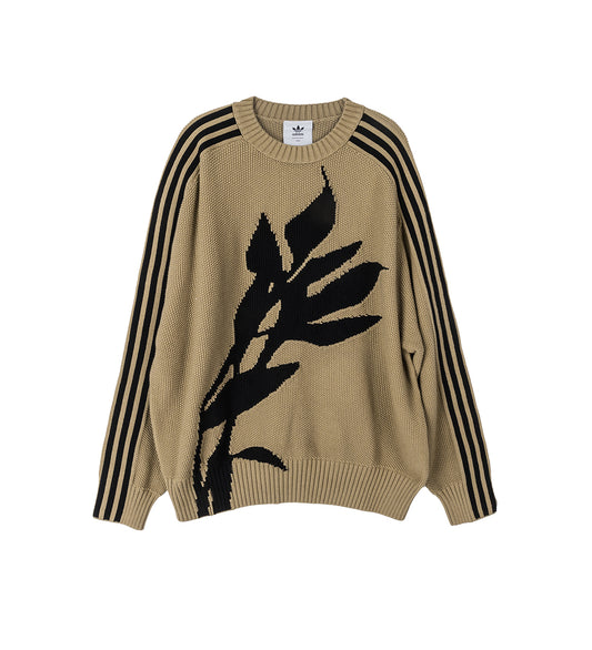 ADIDAS X SONG FOR THE MUTE 005 CREW KNIT KHAKI