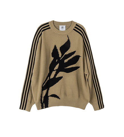 ADIDAS X SONG FOR THE MUTE 005 CREW KNIT KHAKI