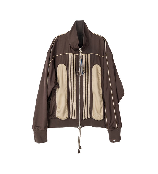 ADIDAS X SONG FOR THE MUTE 005 WOVEN TRACK JACKET BROWN