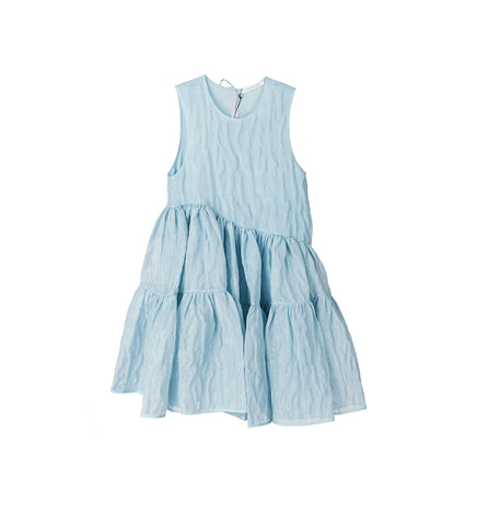 ABIGAIL DRESS MISTY BLUE