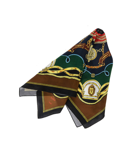 PRINT SCARF GREEN