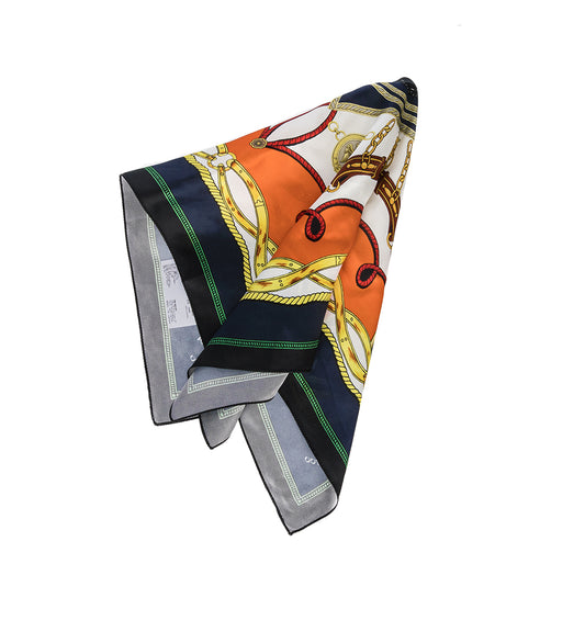 PRINT SCARF ORANGE
