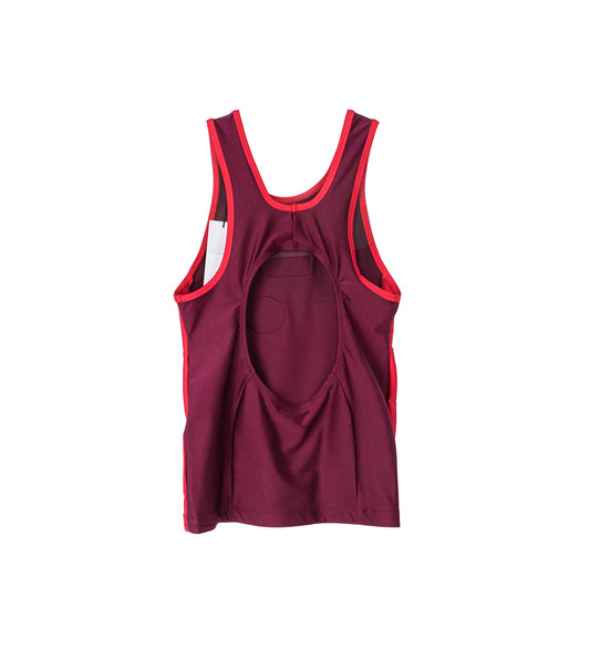 WOMEN'S SWIM VEST RED