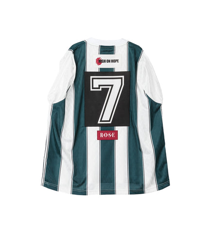 TWIST SLEEVE FOOTBALL TOP WHITE