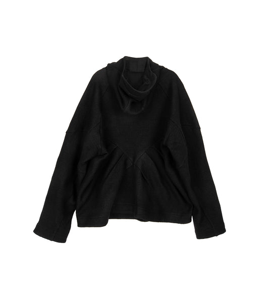 FOX GLOVE HOODIE BLACK