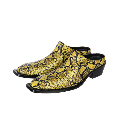 COWBOY MULE YELLOW/BLACK