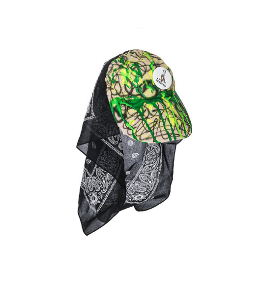 BANDANA HAT GREEN