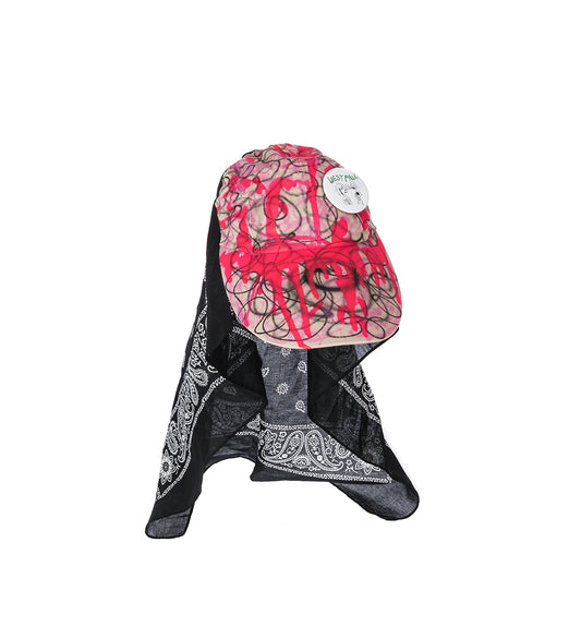 BANDANA HAT PINK