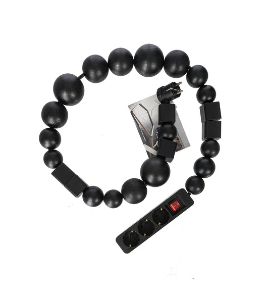 CABLE JEWELRY MULTIPLUG 1.4M BLACK