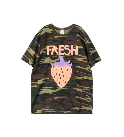 PUFFY FRESH T-SHIRT SS GREEN CAMO