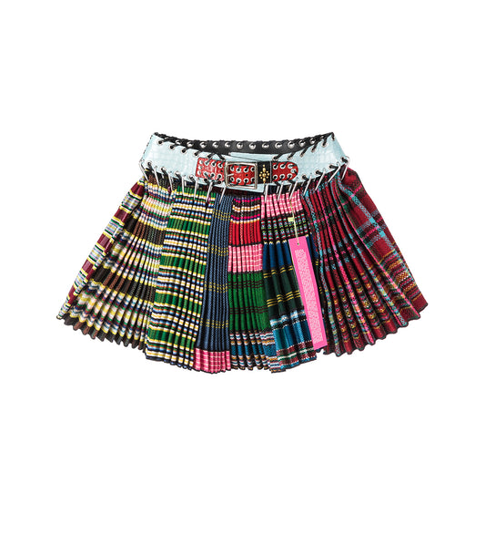 REMNANT MINI CARABINER SKIRT MULTI