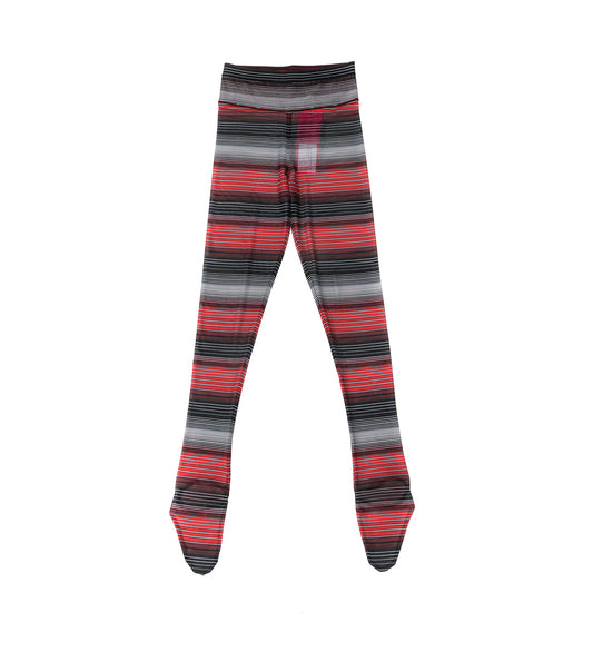 STRIPE MESH LEGGINGS MULTI