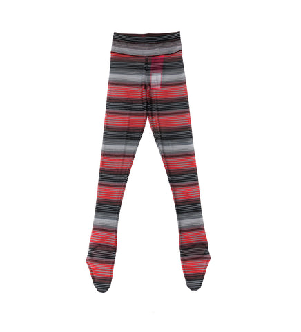STRIPE MESH LEGGINGS MULTI