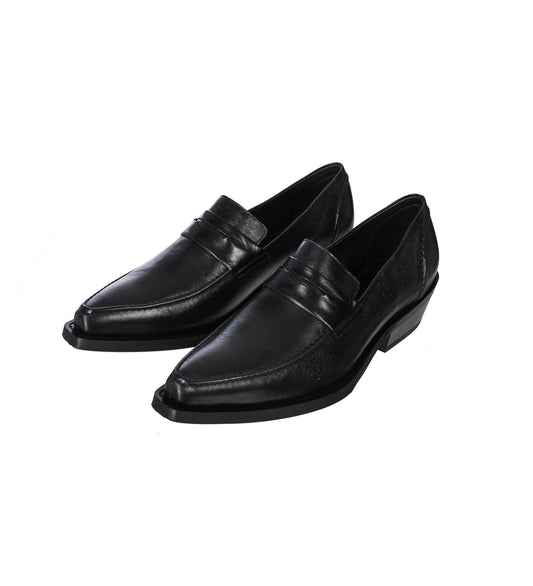 CYPHER LOAFER SOMBRE SATIN BOVINE