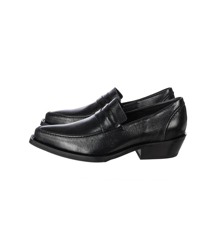 CYPHER LOAFER SOMBRE SATIN BOVINE