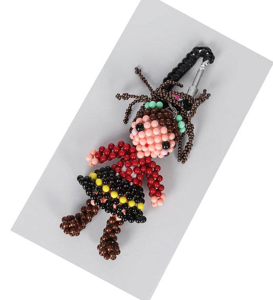 EMMA DOLL BAG CHARM MULTI