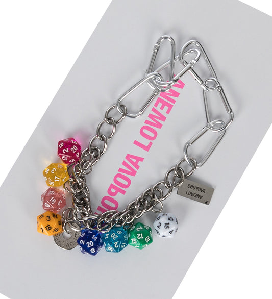 ROLL THE DICE NECKLACE MULTI
