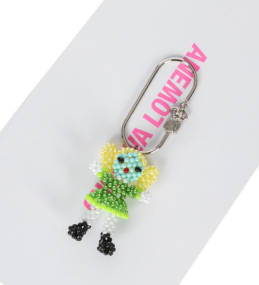 MARTHA KEY CHAIN SILVER MULTI
