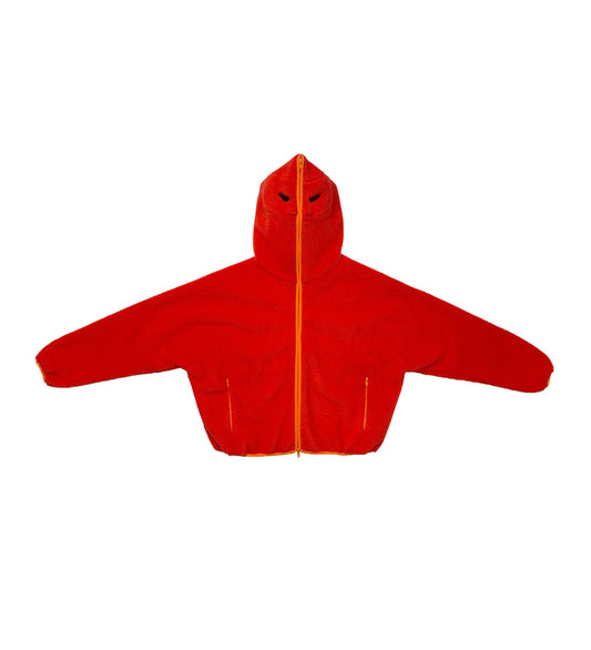 POLAR FLEECE TN1 HOODIE ORANGE