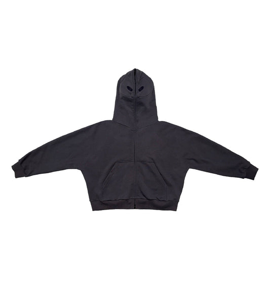 TN1 HOODIE WASHED BLACK