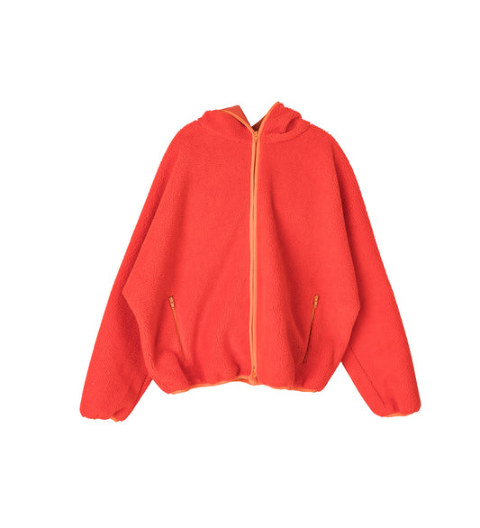 POLAR FLEECE TN1 HOODIE ORANGE