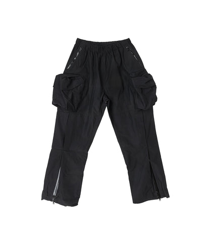 3D POCKET PANTS BLACK