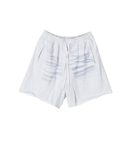 FADED SWEAT SHORTS GREY