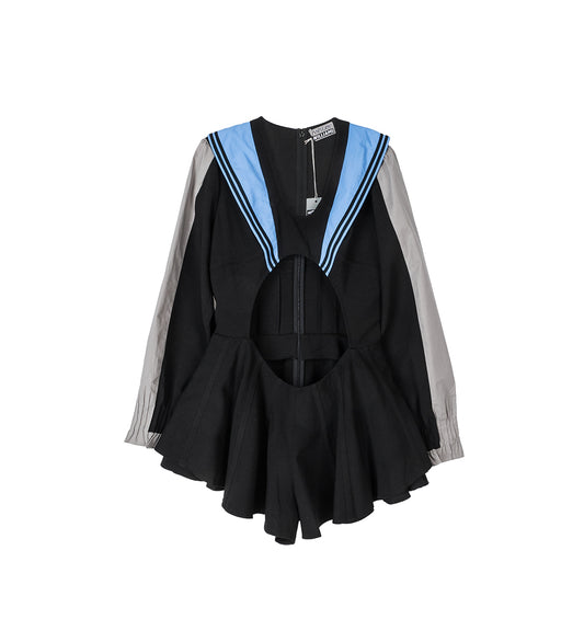LUNA ROMPER BLACK