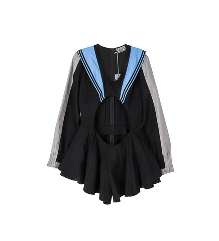 LUNA ROMPER BLACK