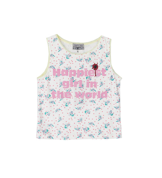 HAPPY VEST TOP BUNNY