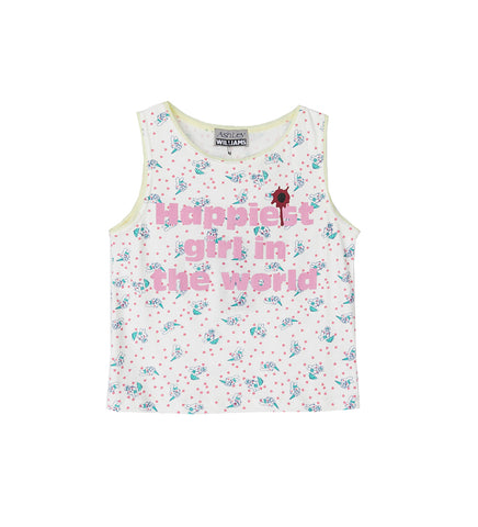 HAPPY VEST TOP BUNNY