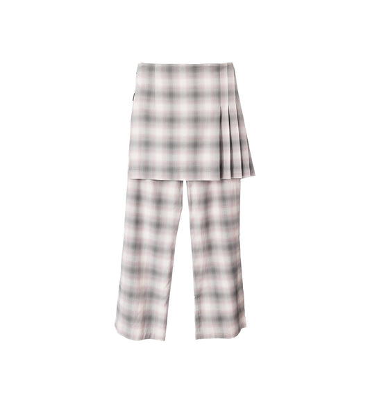 KILT TROUSERS PINK CHECK