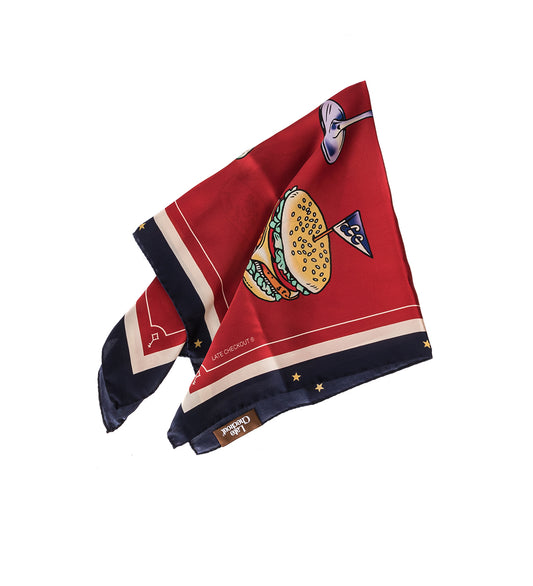 AMENITIES SILK HANDKERCHIEF MULTI