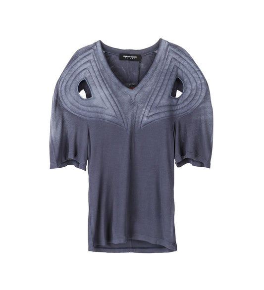 CELRITATEM PADDED T-SHIRT NAVY ICE