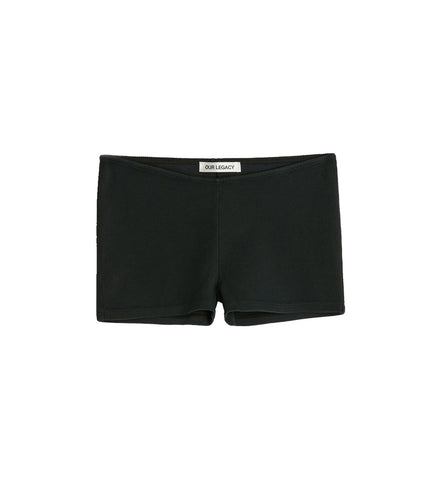 TAMARAMA SHORTS WASHED BLACK ATHLETIC RIB