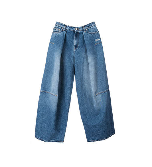 THE LOOSE DENIM JEANS VINTAGE BLUE