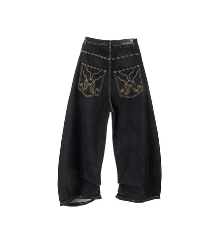 DOUBLE XL JEANS BLACK