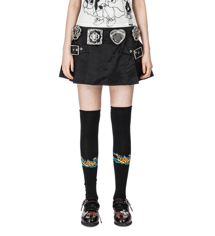 BIGGITY MINI SKIRT BLACK