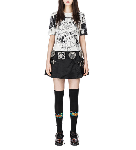 BIGGITY MINI SKIRT BLACK