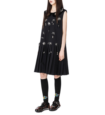 SCOUT SLEEVELESS DRESS BLACK