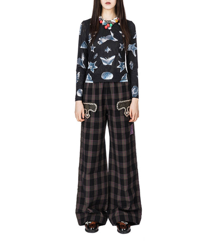 ANNEX PYJAMA TROUSERS RAINBOW TARTAN