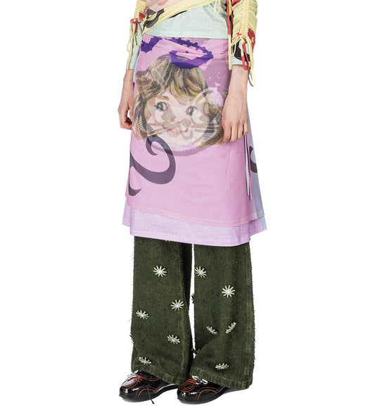SAM CAT BALLAST SKIRT PURPLE/BLUE