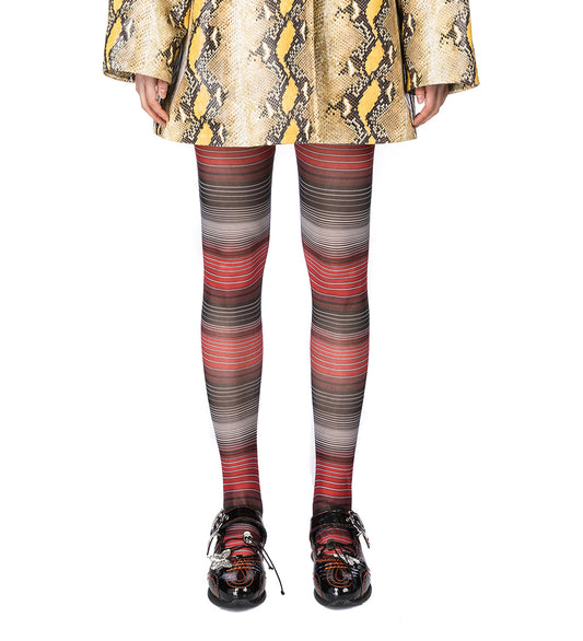 STRIPE MESH LEGGINGS MULTI