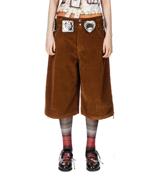 BIGGITY SHORTS BROWN