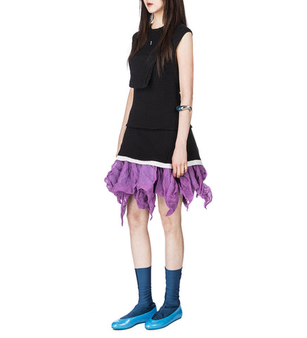 UHURA CIRCLE SKIRT LILAC/SMOKE GREY
