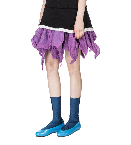 UHURA CIRCLE SKIRT LILAC/SMOKE GREY