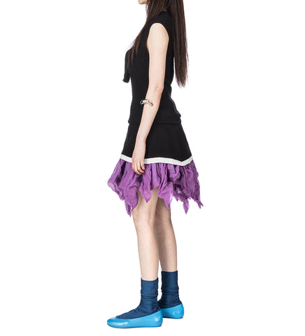 UHURA CIRCLE SKIRT LILAC/SMOKE GREY