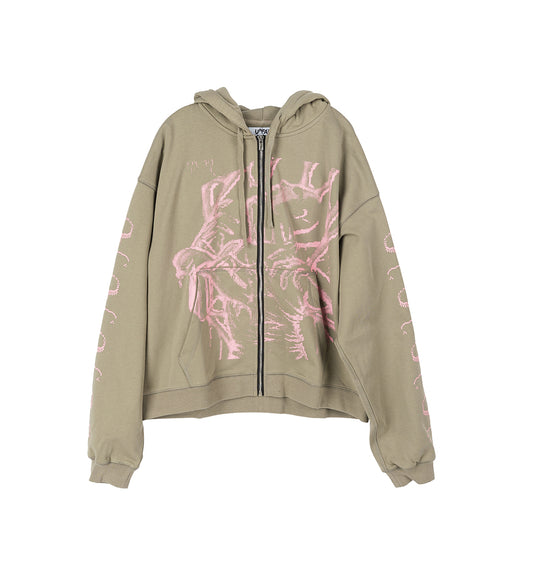 BURSTER HOODIE GREEN