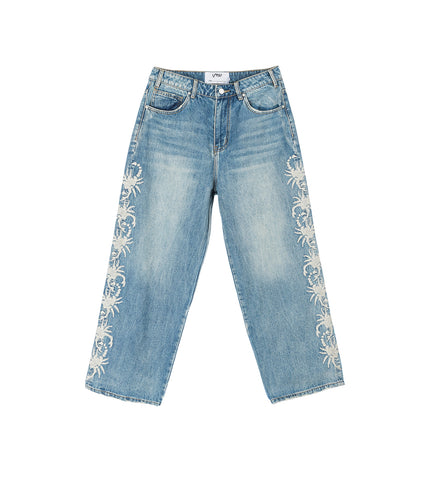 STRIPE SCORP JEANS LIGHT WASH